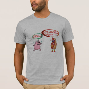 Grappig BBQ-liefhebber Hot Dog T-shirt - Heren Daw