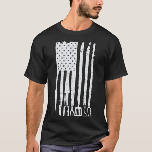 Grappig BBQ-ontwerp! Voor rookventilatoren, grilli T-shirt (Voorkant)