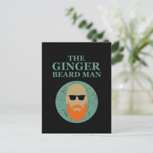 Grappig bebaarde quotes gember baard man briefkaart