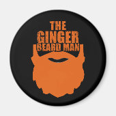 Grappig bebaarde quotes gember baard man magneet (Voorkant)