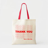 Grappig bedankt design tote bag (Voorkant)