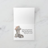 Grappig bedankt Kaart Realtor of hypotheekofficier (Binnen)