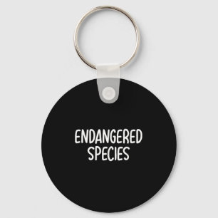 Grappig bedreigde soorten Joke Sarcastic Family Sleutelhanger
