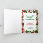 Grappig Bedrijf Voor Sleepwagen Kerst Kaart (Binnen)