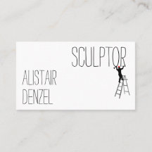 Grappig beeldhouwer man aanpasbaar