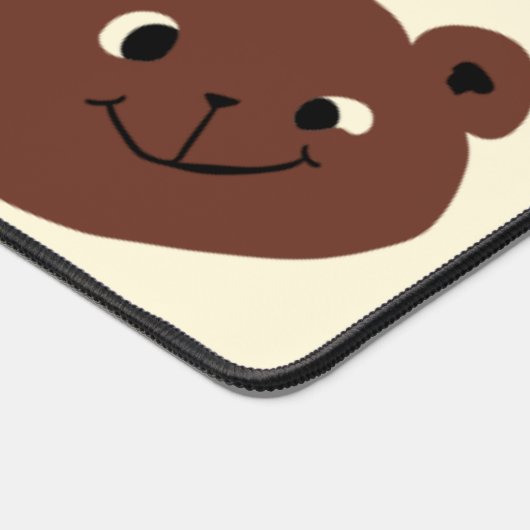 Grappig beer bureaumat (Hoek)