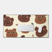 Grappig beer bureaumat (Keyboard & Muis)