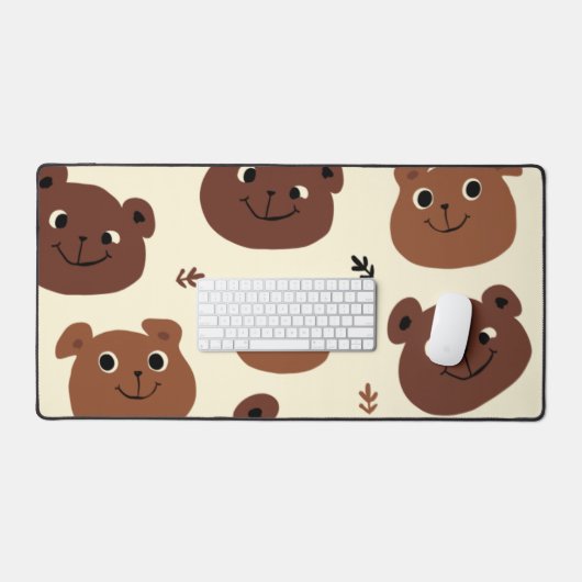 Grappig beer bureaumat (Keyboard & Muis)