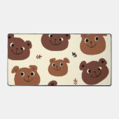 Grappig beer bureaumat (Voorkant)