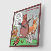 Grappig Beer en de invloed ervan op de klimaatklok Vierkante Klok (Hoek)