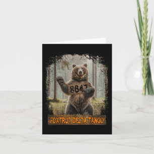 Grappig Beer Foxdraaft Deltas Tango 8647 86 47 Pat Kaart