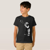 grappig Beer jagen T-shirt (Voorkant volledig)