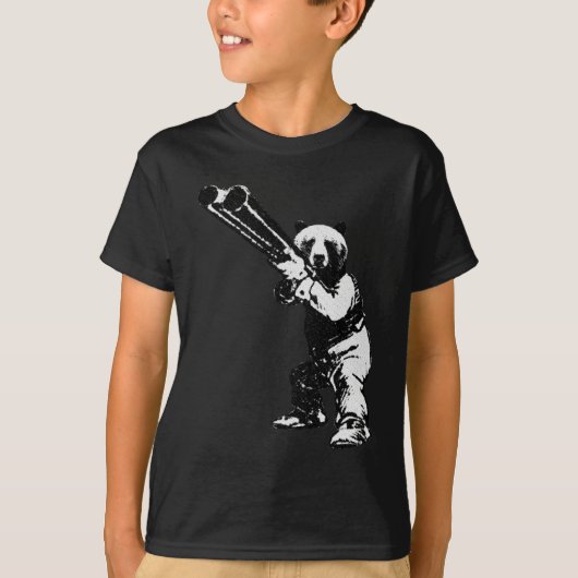 grappig Beer jagen T-shirt (Voorkant)