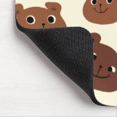 Grappig beer muismat (Hoek)