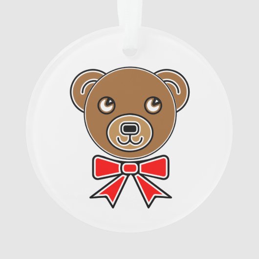 Grappig beer ornament (achterkant)