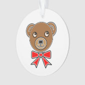 Grappig beer ornament (voorkant)