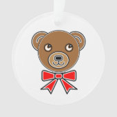Grappig beer ornament (voorkant)