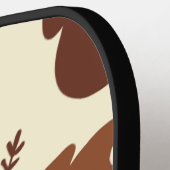 Grappig beer pickleball paddle (Links Detail)