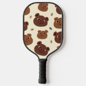 Grappig beer pickleball paddle (Achterkant)