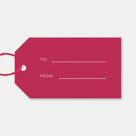 Grappig Beer Pun Verjaardag Cadeaulabel (Achterkant Horizontaal)