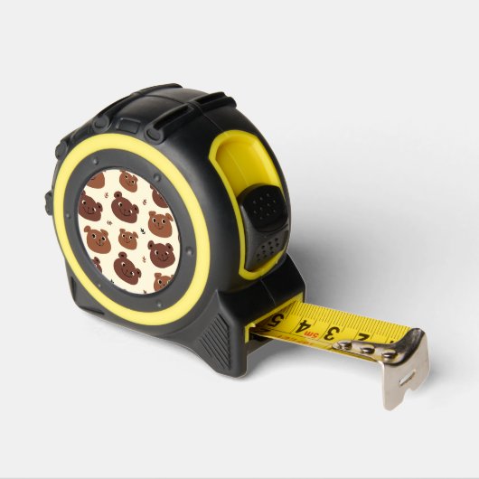 Grappig beer rolmaat (Hoek)