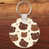 Grappig beer sleutelhanger (Voorkant)