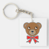 Grappig beer sleutelhanger (Voorkant)