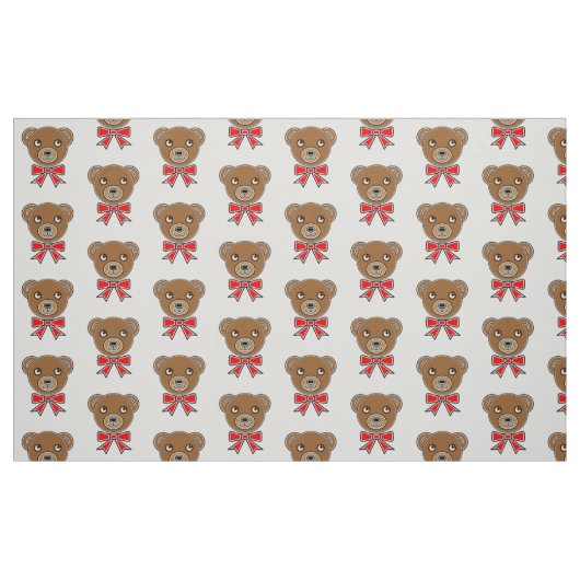 Grappig beer stof (Fat Quarter)