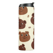 Grappig beer thermosbeker (Gedraaid links)