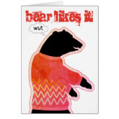 grappig beer trui breekt kroeskaak (Voorkant)