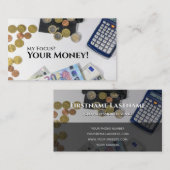 Grappig Belastingaccountant financiële experts gel Visitekaartje (Voorkant / Achterkant)