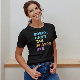 Grappig belastingseizoen t-shirt