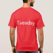 Grappig beledigend T-shirt-shirten. T-shirt (Achterkant)