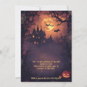 Grappig bellen met alle griezels, beestjes en weze kaart (Achterkant)