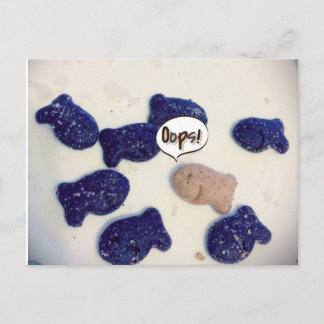 Grappig: Ben ik op de verkeerde plaats? Briefkaart