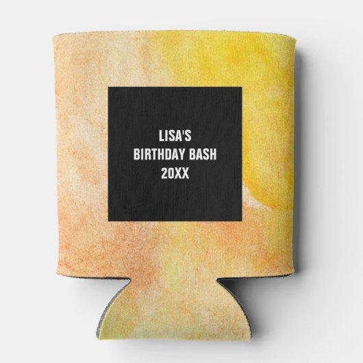 Grappig, ben je drink? blikjeskoeler (Achterkant)