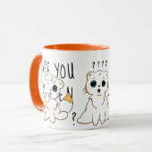 Grappig, ben je gek op mij? Kinder Mok (Voorkant links)