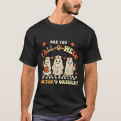 Grappig Bent Je Herfst O Ween Dokter's Herfst Hall T-shirt (Voorkant)