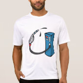 Grappig benzinestation t-shirt (Voorkant)