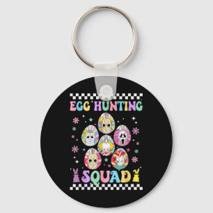 Grappig Bereid je voor op Groovy Dye Horror Egg Hu Sleutelhanger