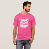 Grappig Beren gezicht met zonnebril Bearly Awake B T-shirt (Voorkant volledig)