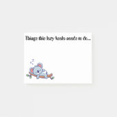 Grappig bericht dat het opmerkt post-it® notes (Voorkant)