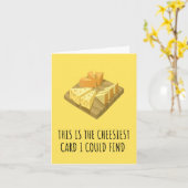 Grappig Bericht - De Kaart met de Meeste Kaas (Gele Bloem)