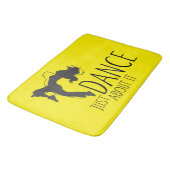 Grappig bericht - gewoon dans over het 1 badmat (Gekanteld)