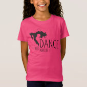 Grappig bericht - gewoon dans over het 1 t-shirt (Voorkant)