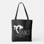 Grappig bericht - Gewoon dansen over het 2 Tote Bag (Achterkant)
