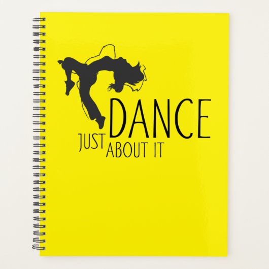 Grappig Bericht - Gewoon Er Overheen Dansen 1 Planner (Voorkant)