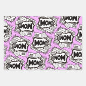 Grappig bericht | Moederdag-inpakpapier Inpakpapier Vel (Voorkant 3)