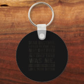 Grappig Bericht Van Zus Aan Broer Ik Heb Geprobeer Sleutelhanger (Voorkant)
