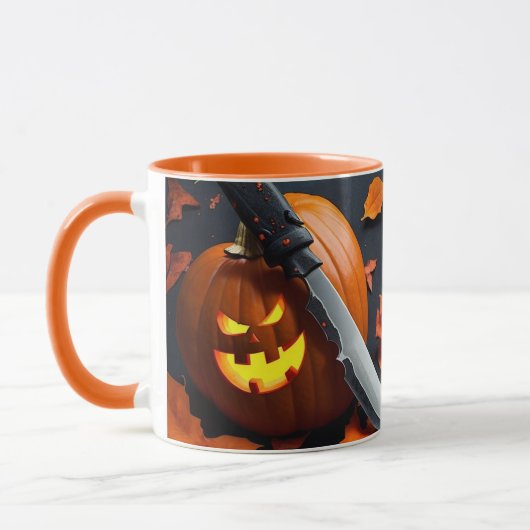 Grappig bericht - Wicked Pumpkin Coffee Mok (Links)